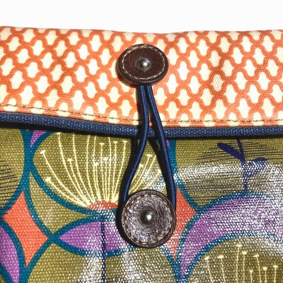 Fossil Key-Per Multi Pattern, Multi Color Envelope Clutch - Picture 8 of 10